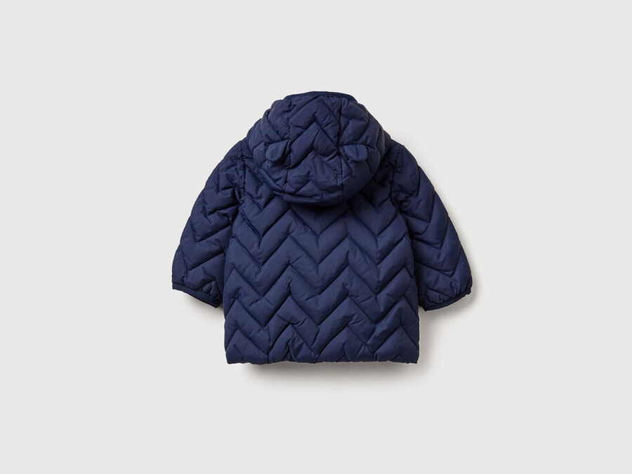 chaqueta acolchada con orejeras