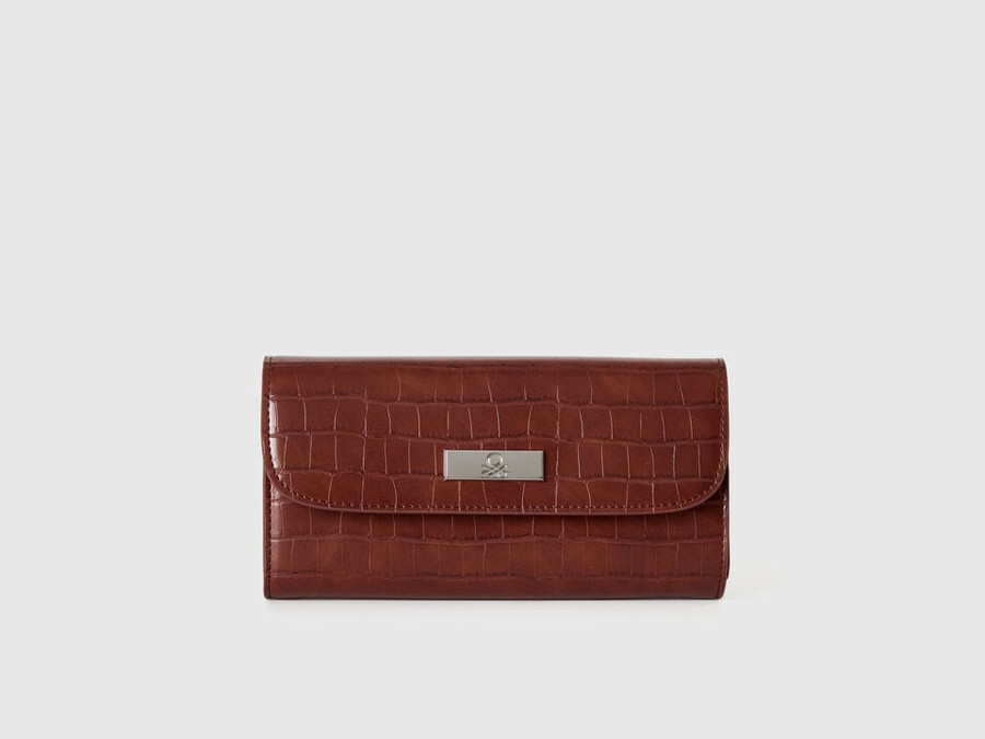 cartera con estampado de coco