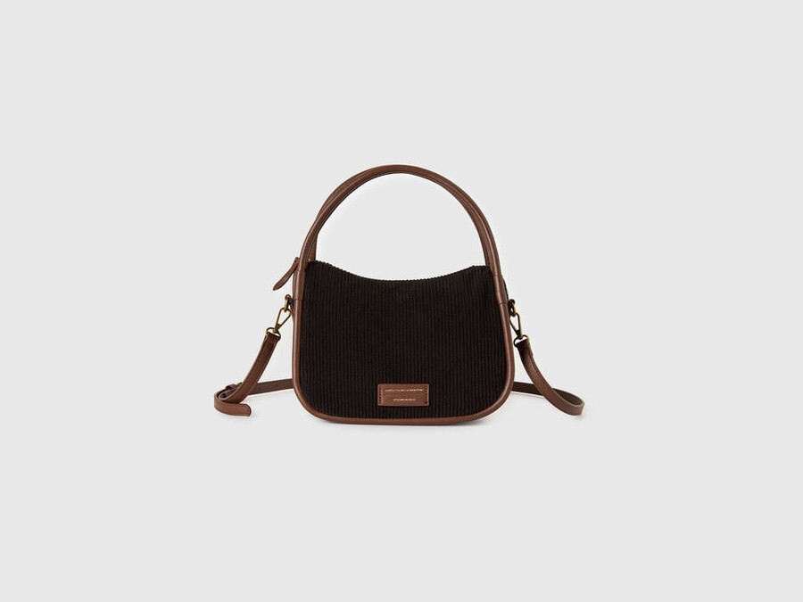 bolso de hombro de terciopelo