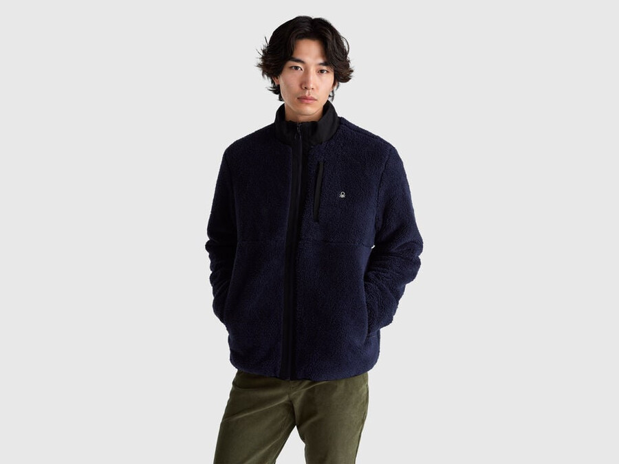 chaqueta polar acolchada