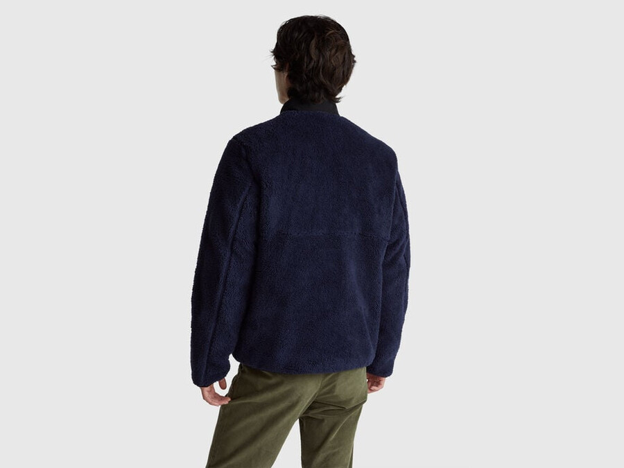 chaqueta polar acolchada