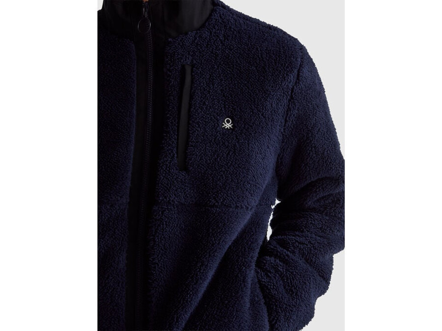 chaqueta polar acolchada