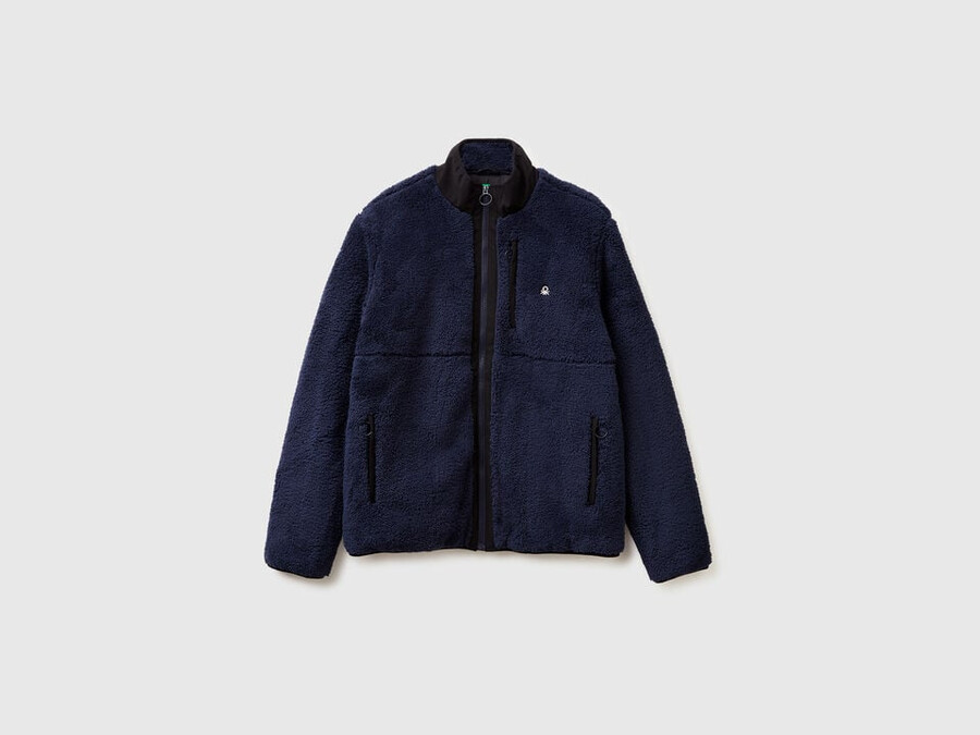 chaqueta polar acolchada