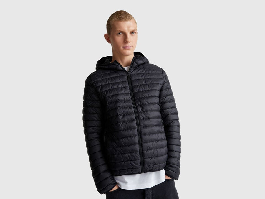 chaqueta acolchada de corte regular