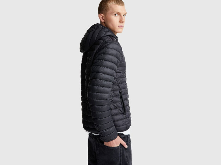 chaqueta acolchada de corte regular