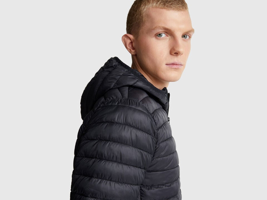 chaqueta acolchada de corte regular
