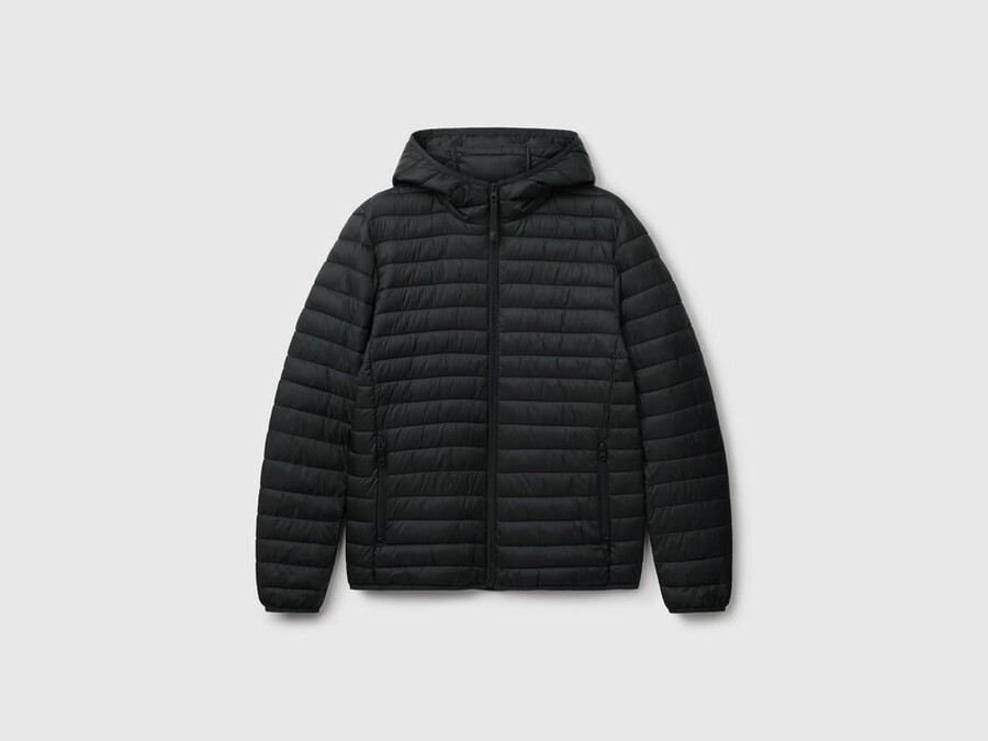 chaqueta acolchada de corte regular