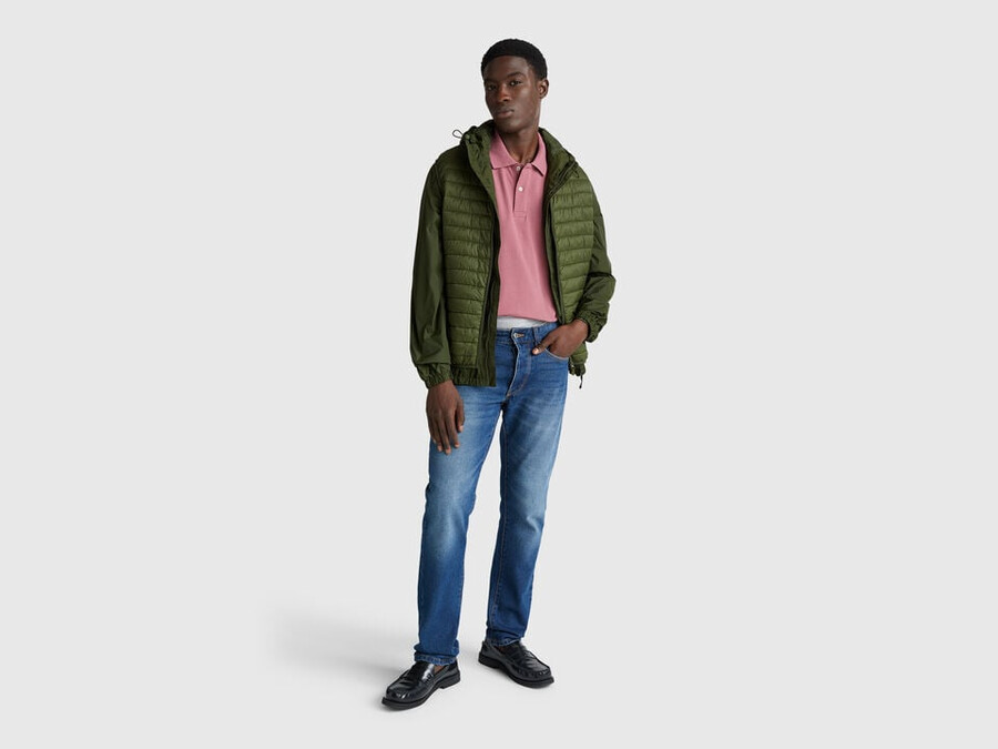 chaqueta rain defender con capucha