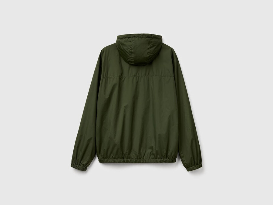 chaqueta rain defender con capucha