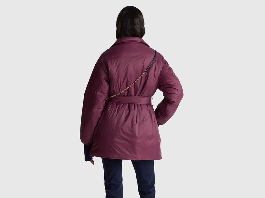 chaqueta de nailon acolchada