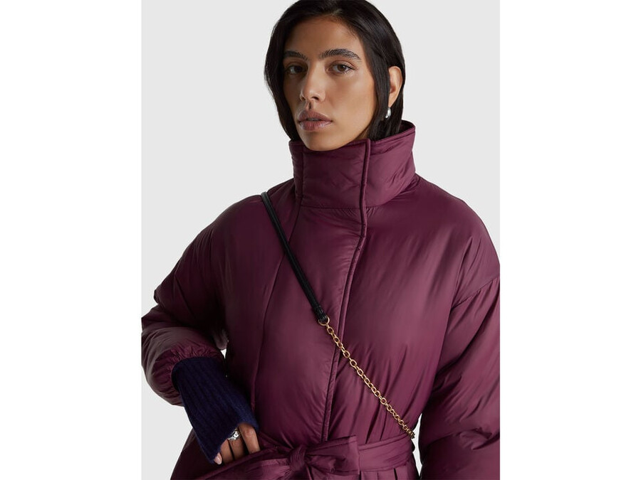 chaqueta de nailon acolchada