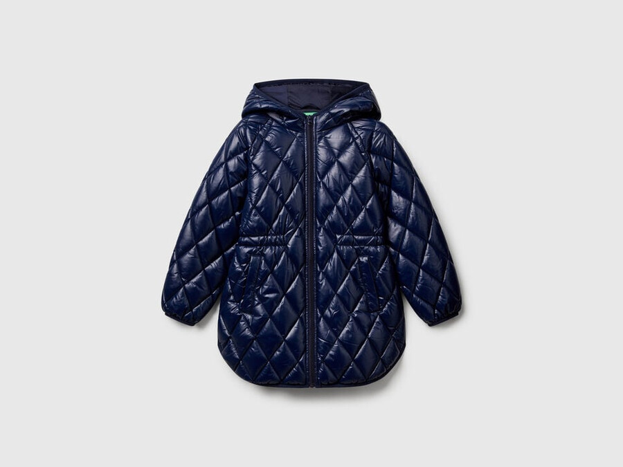 chaqueta acolchada brillante