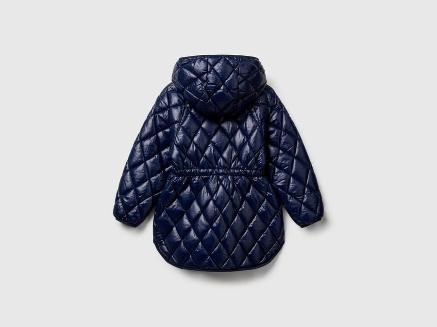 chaqueta acolchada brillante