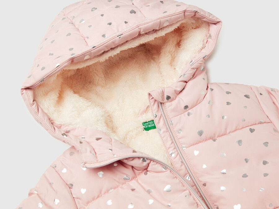 chaqueta forrada de piel
