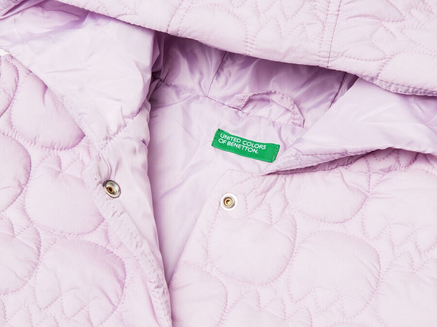 chaqueta acolchada de nailon rain defender