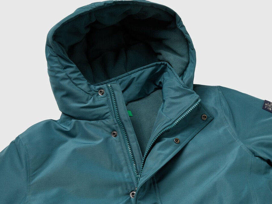chaqueta forrada en polar