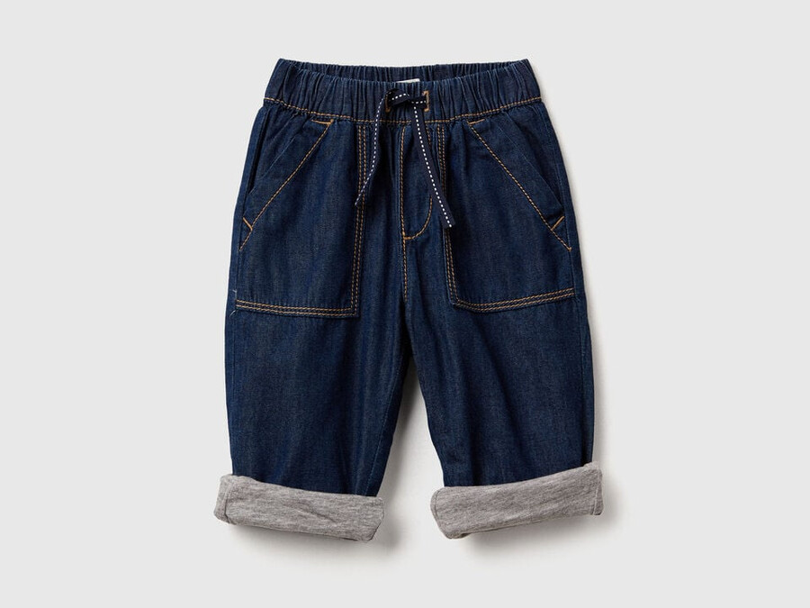pantalones de chambray