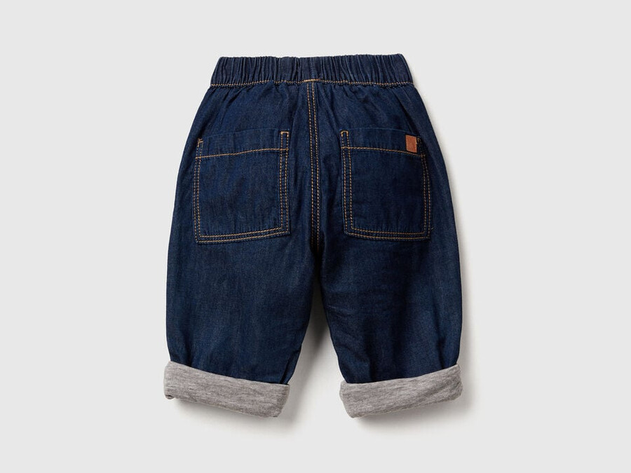 pantalones de chambray