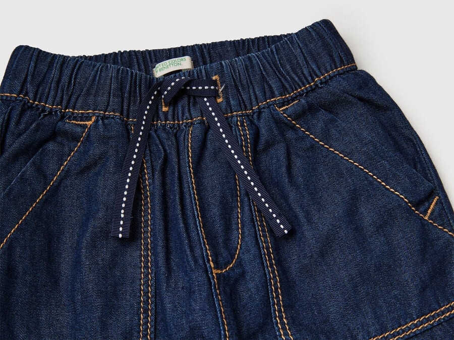 pantalones de chambray